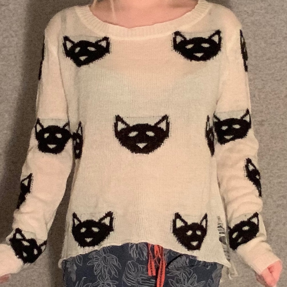 cat sweater